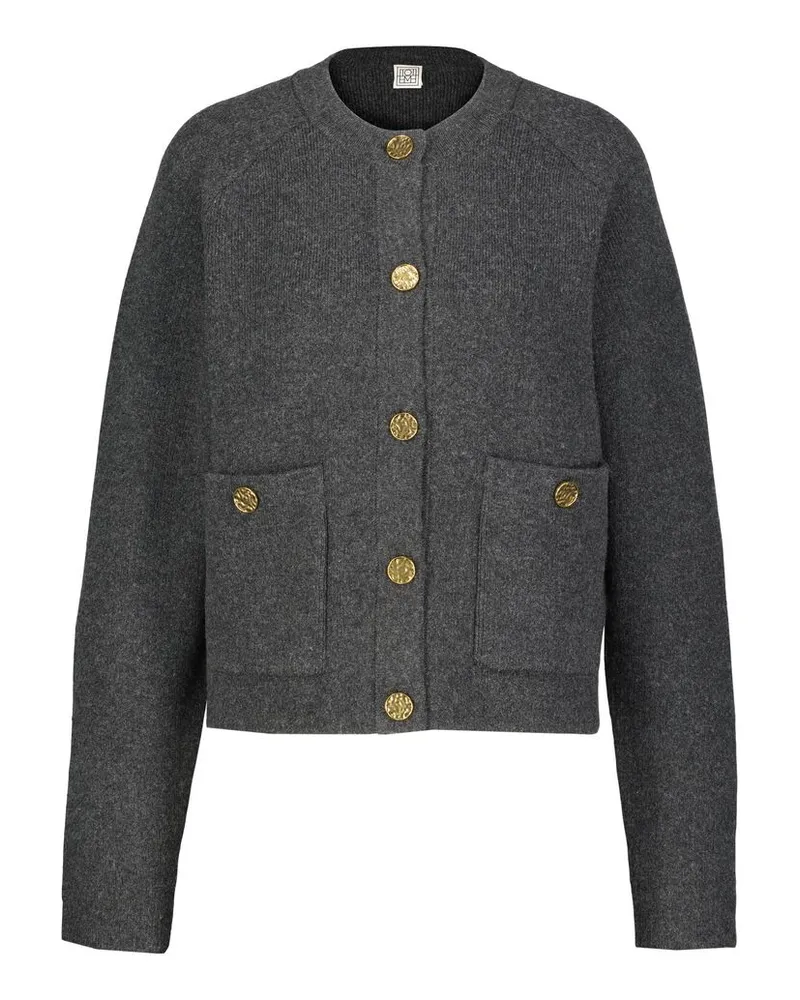 Totême Damen Strickjacke Braun