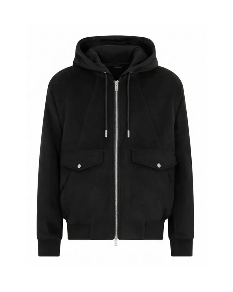 Moose Knuckles Herren Jacke ELLINGTON BOMBER Schwarz