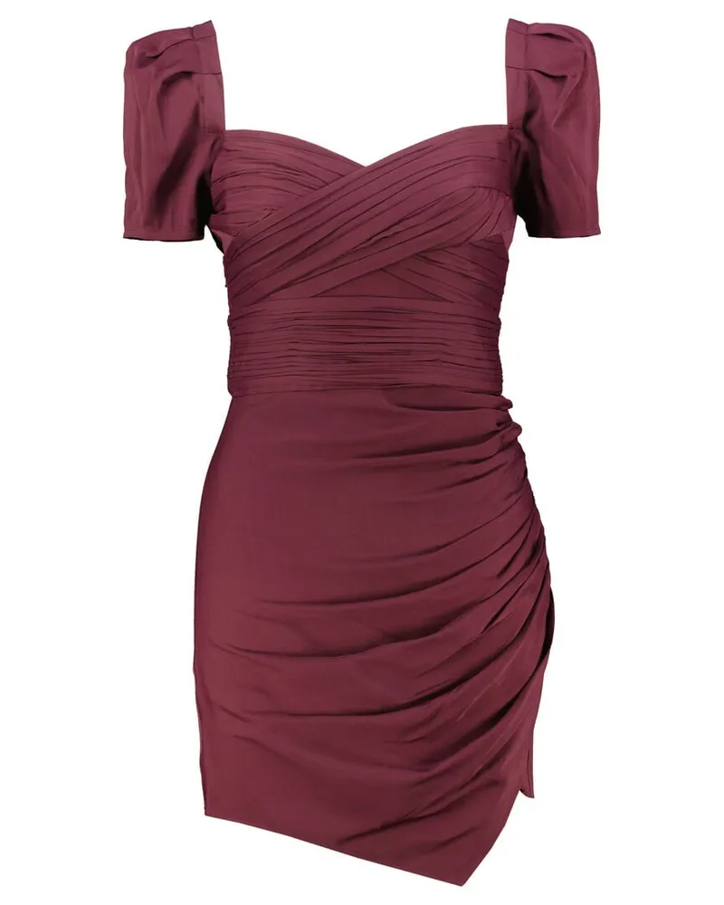 Self-Portrait Damen Kleid IRIS Beere