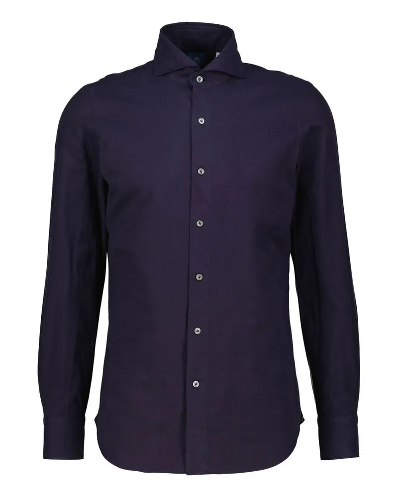 Finamore 1925 Herren Hemd TOKYO-SERGIO Violett