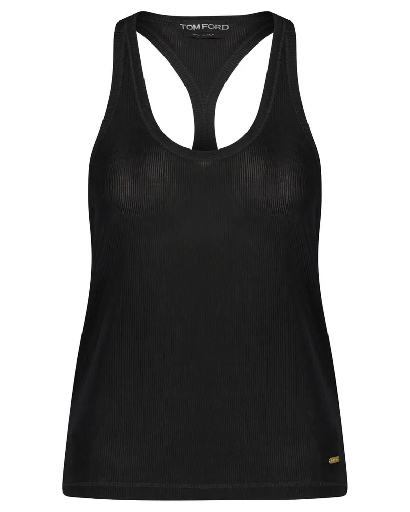 Tom Ford Damen Racerback-Tanktop Schwarz