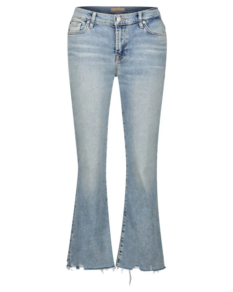 7 for all mankind Damen Jeans DAISY ANKLE BOOT Bleached