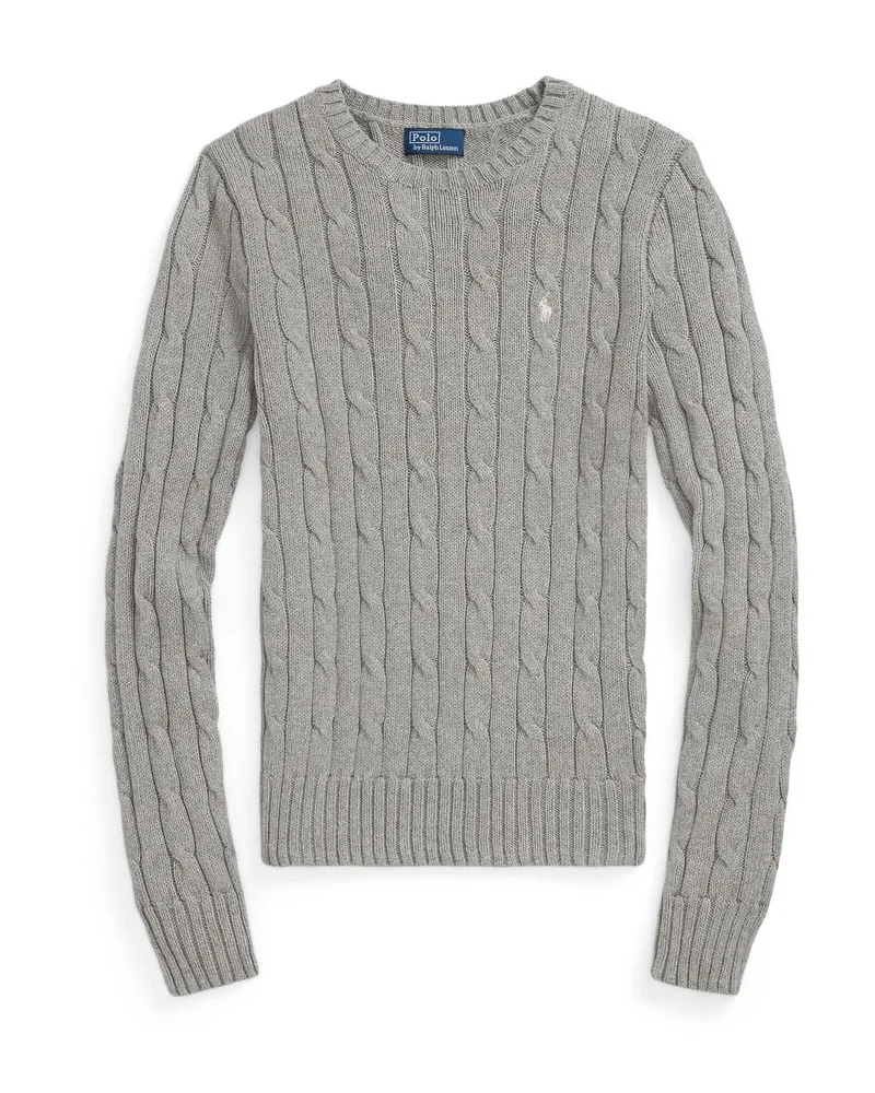 Ralph Lauren Damen Strickpullover Grau