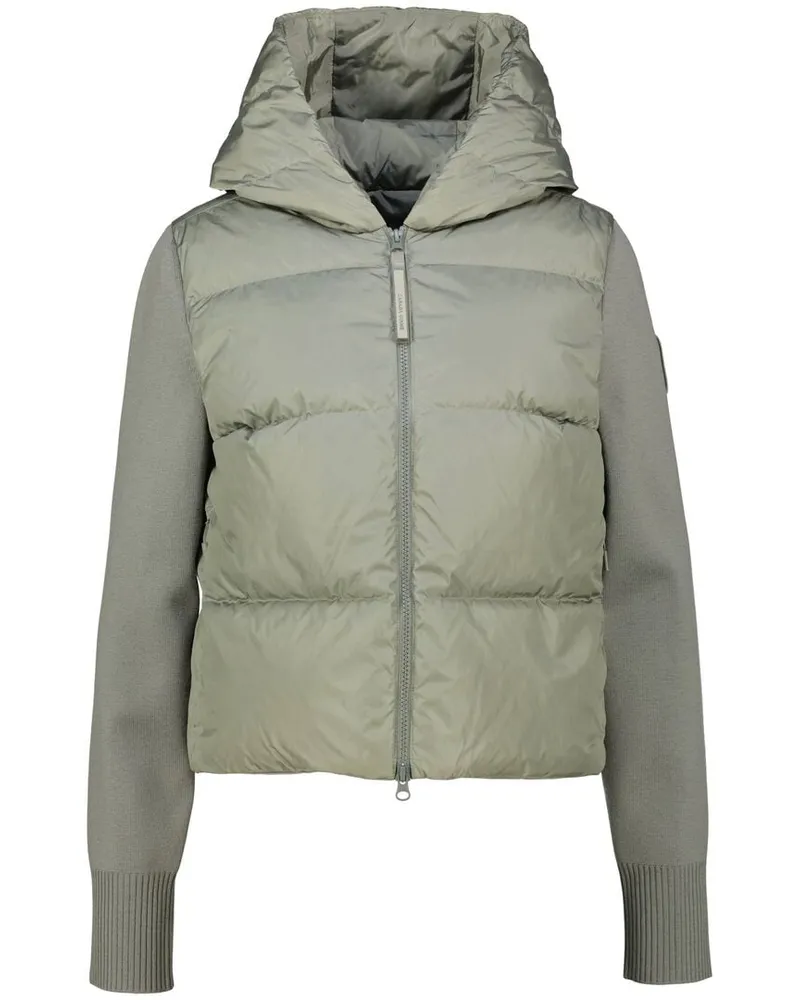 Canada Goose Damen Daunenjacke mit Kapuze HYBRIDGE Oliv
