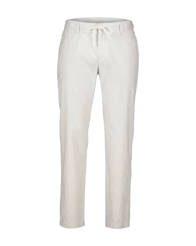 Alberto Herren Hose JUMP SUMMER STRIPE Slim Fit Offwhite