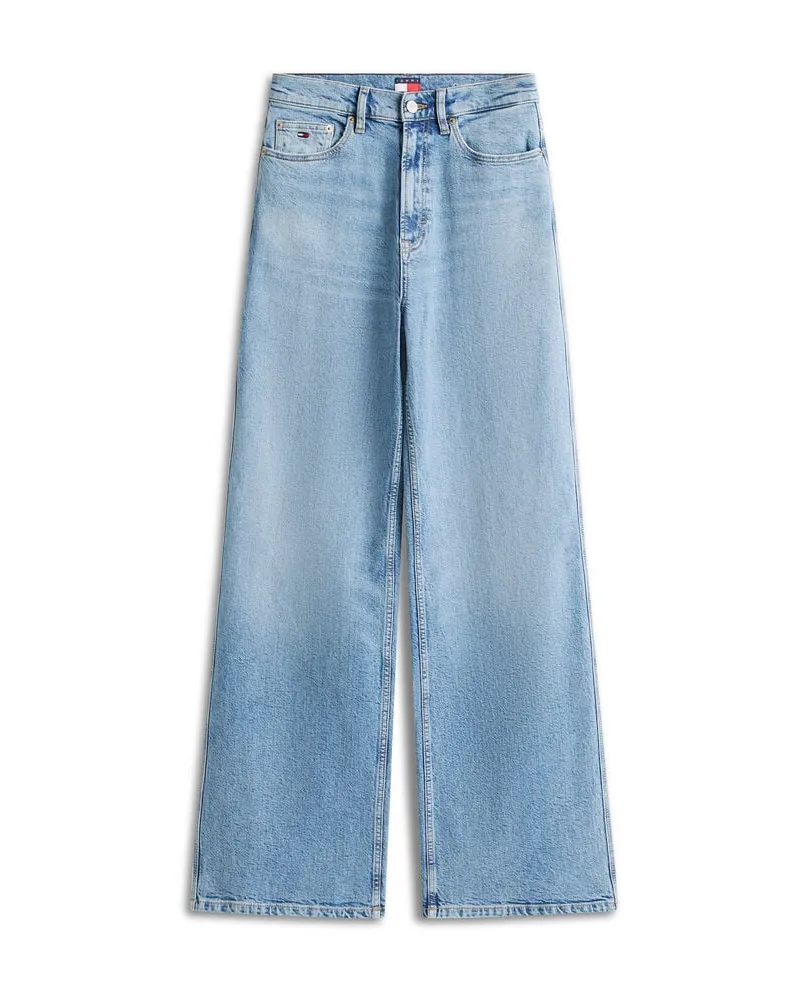 Tommy Hilfiger Damen Jeans CLAIRE Wide Leg Blue