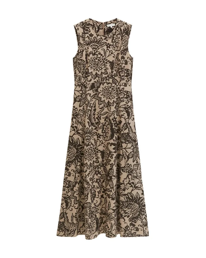 Marc O'Polo Damen Kleid aus Viskose Taupe
