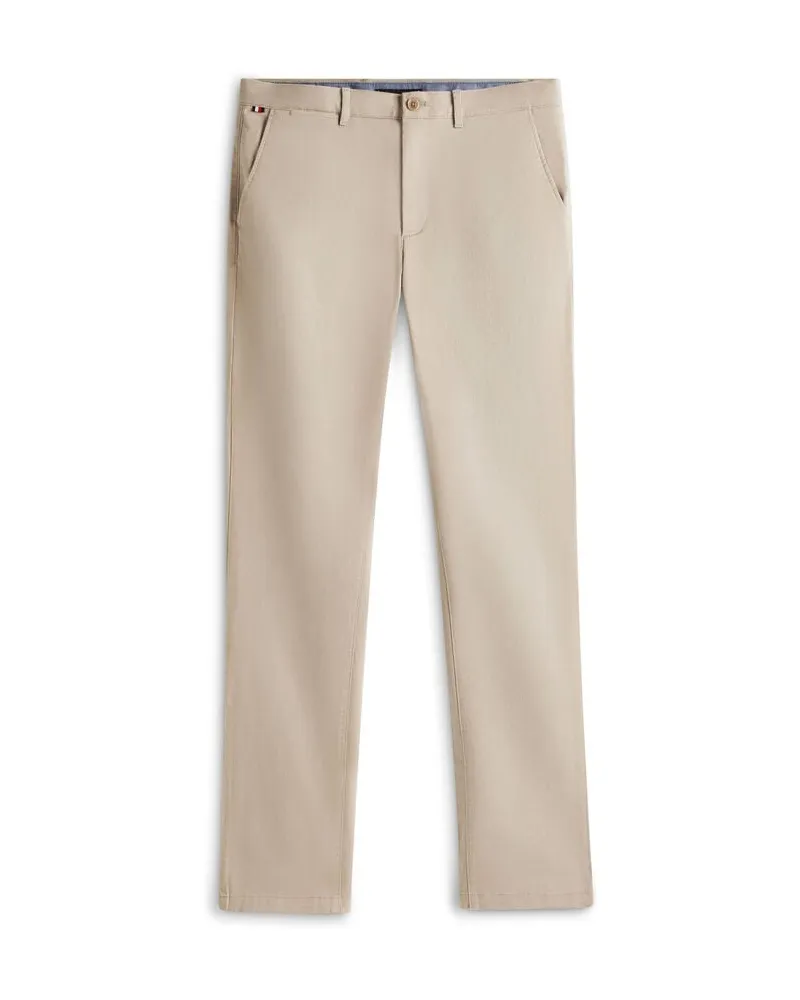 Tommy Hilfiger Herren Chino aus Baumwoll-Mix Beige