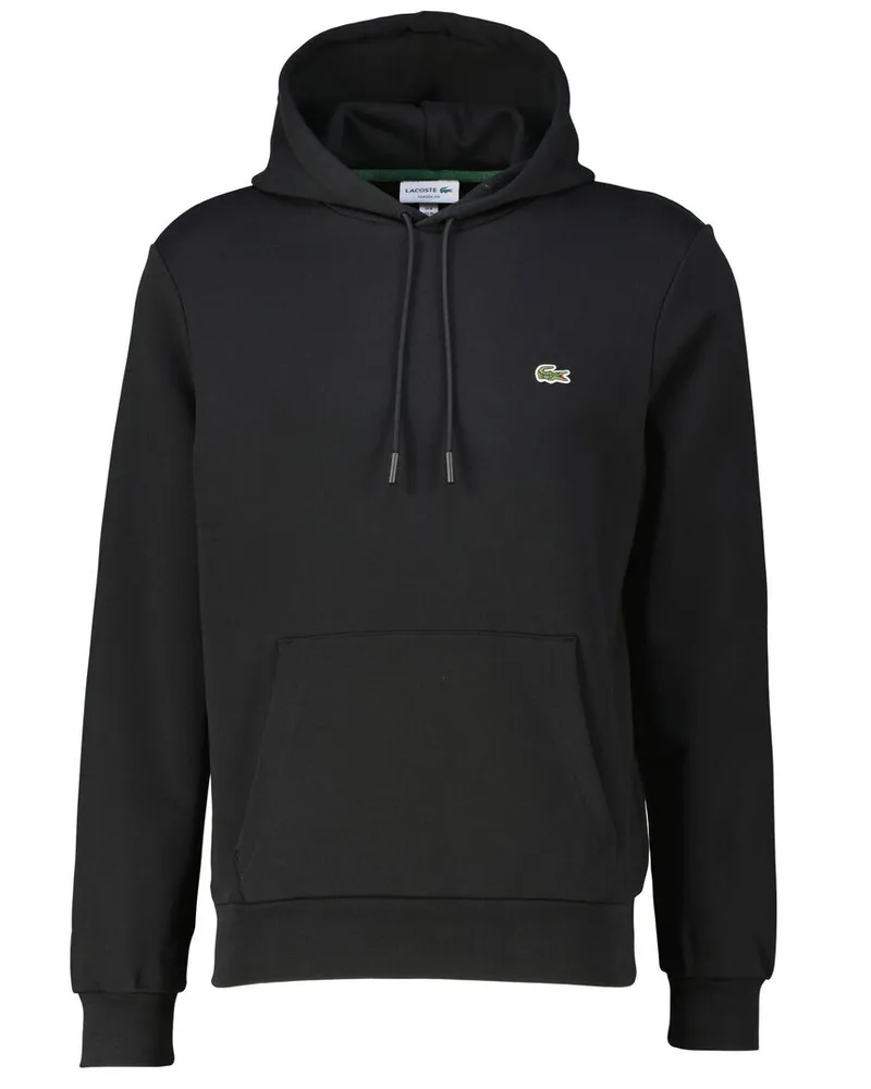 Lacoste Herren Hoodie Classic Fit Schwarz