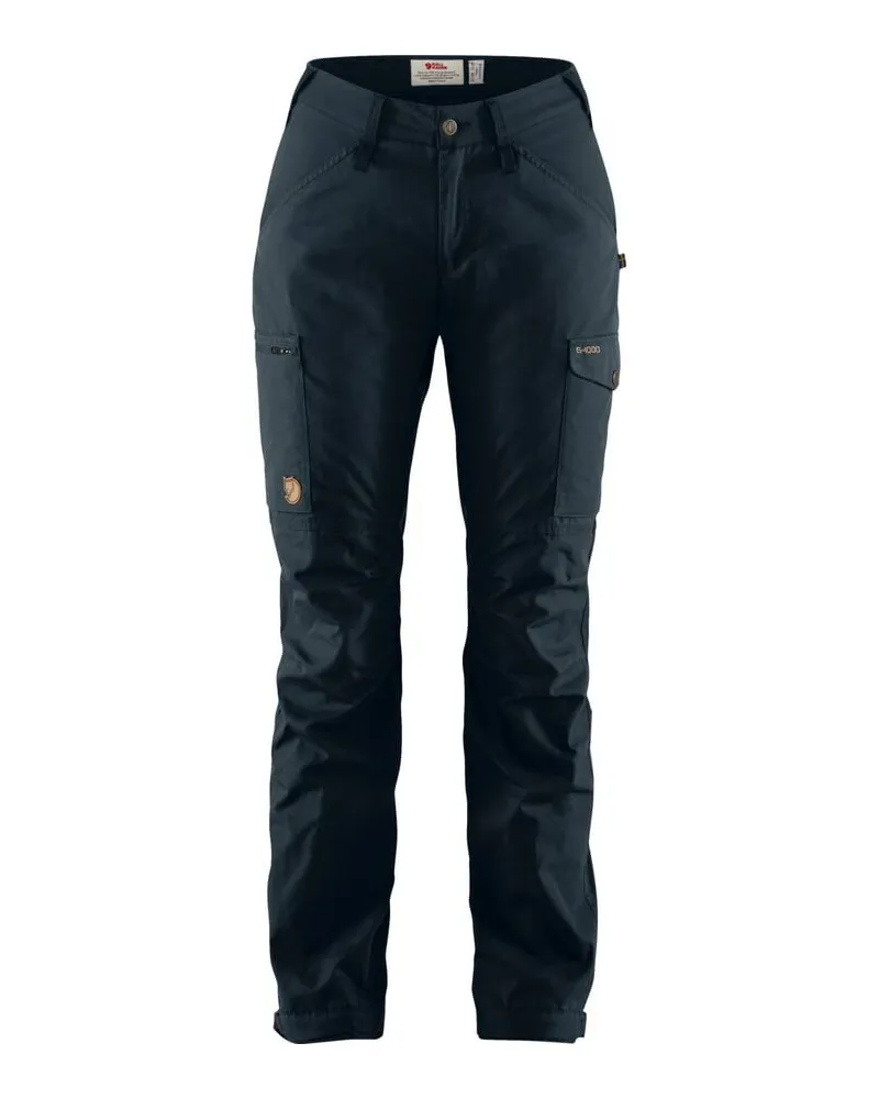 Fjäll Räven Damen Outdoorhosen KAIPAK TROUSERS CURVED W Marine