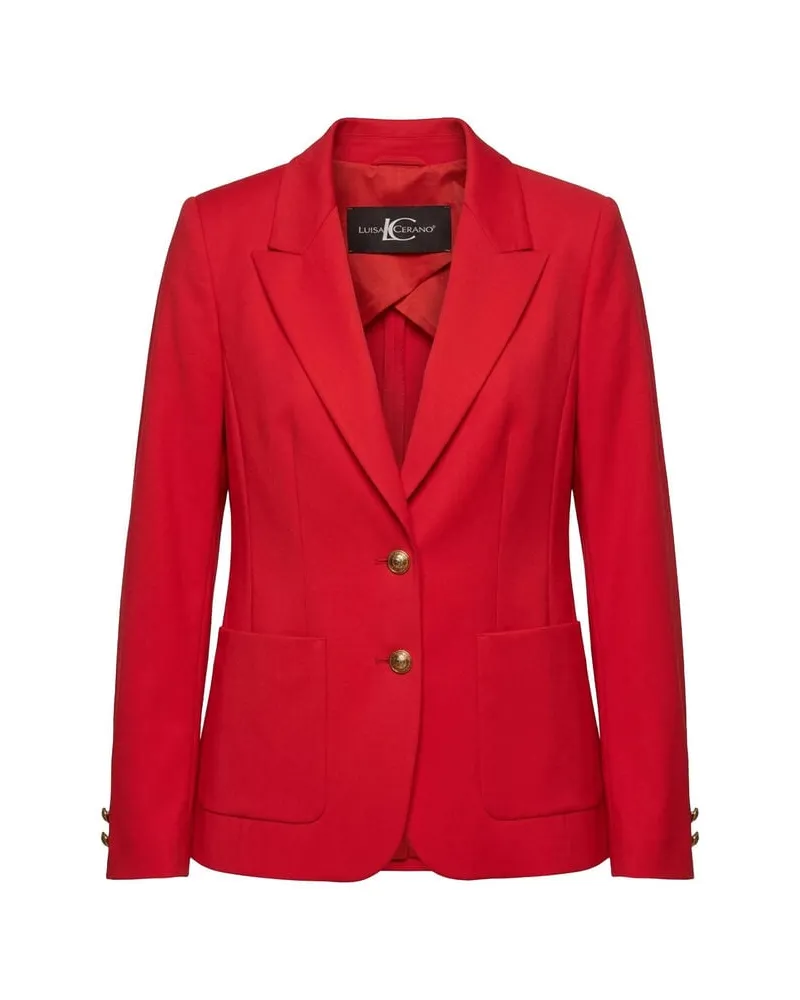 Luisa Cerano Damen Blazer Rot