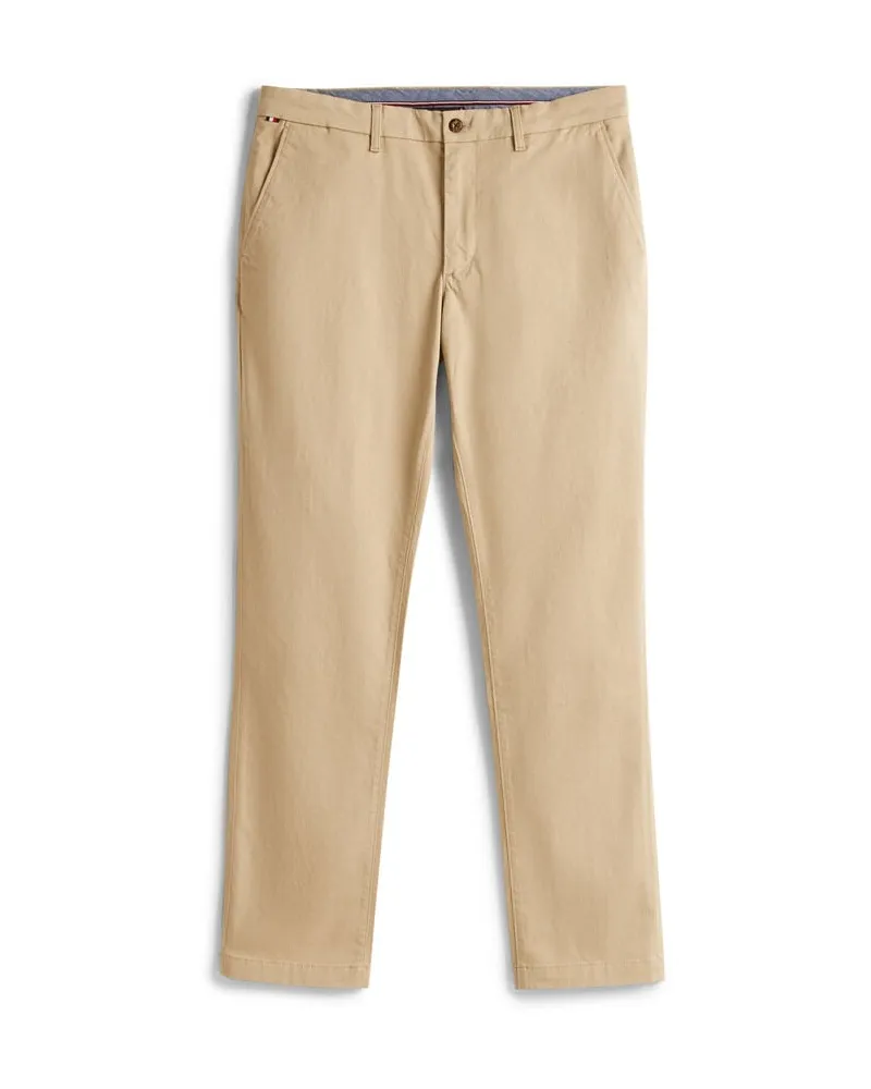 Tommy Hilfiger Herren Chinohose DENTON Straight Leg Fit Camel