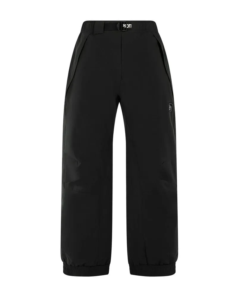 Protest Herren Snowpants PRTLuton Loose Fit aus recyceltem Polyester Schwarz