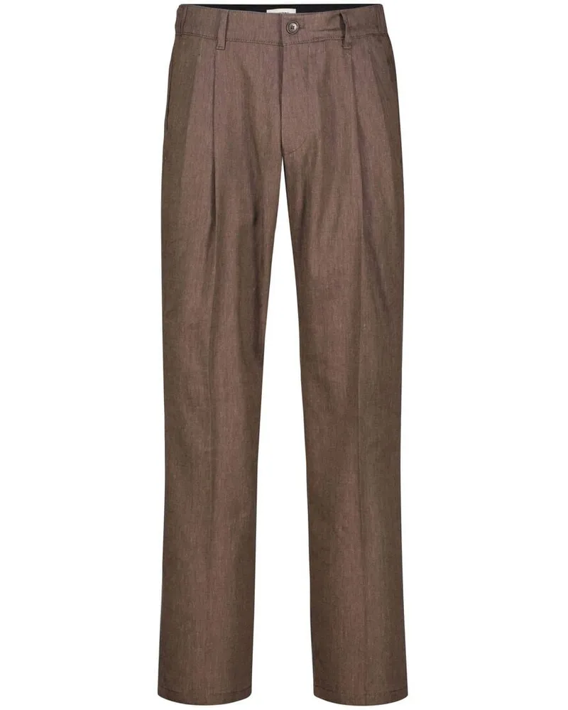Drykorn Herren Hose LEEK Relaxed Fit Braun