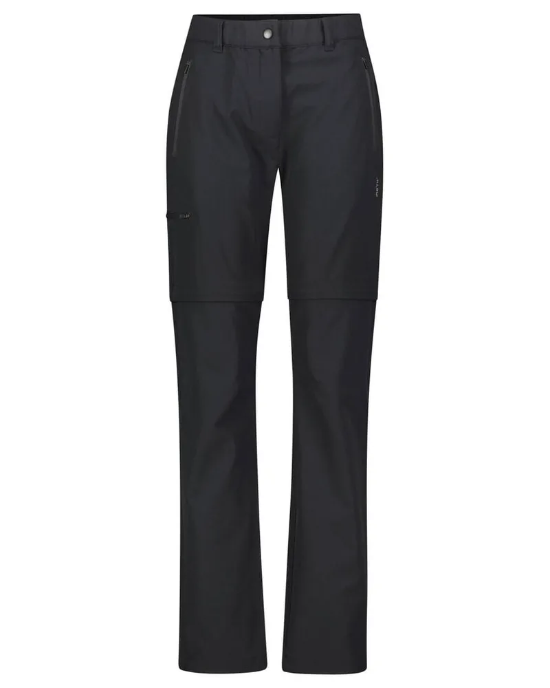 me°ru' Damen Hose CLAMART T-ZIP OFF Schwarz