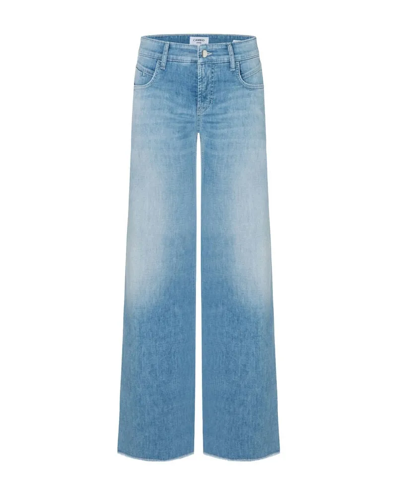 Cambio Damen Jeans TESS Wide Fit Blue