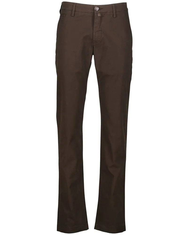 Jacob Cohën Herren Chinohose BOBBY Slim Fit Braun