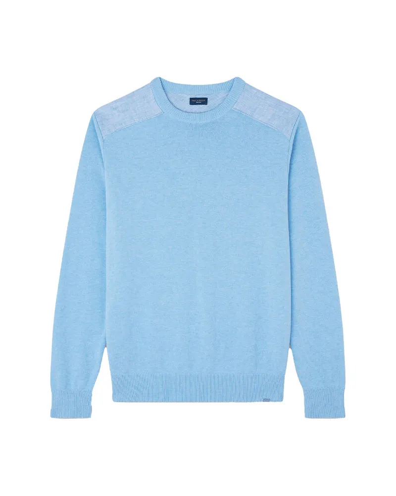 Paul & Shark Herren Strickpullover Bleu