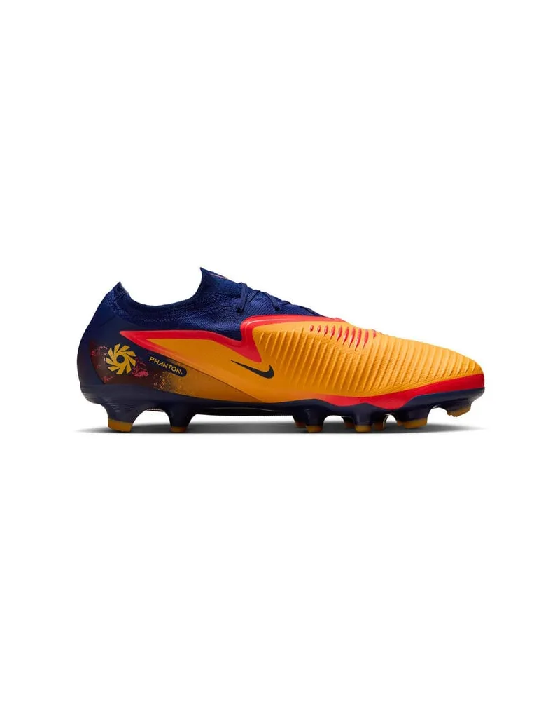 Nike Fußballschuhe Rasen PHANTOM 6 LOW PRO FG EH Low Cut aus Textil Orange