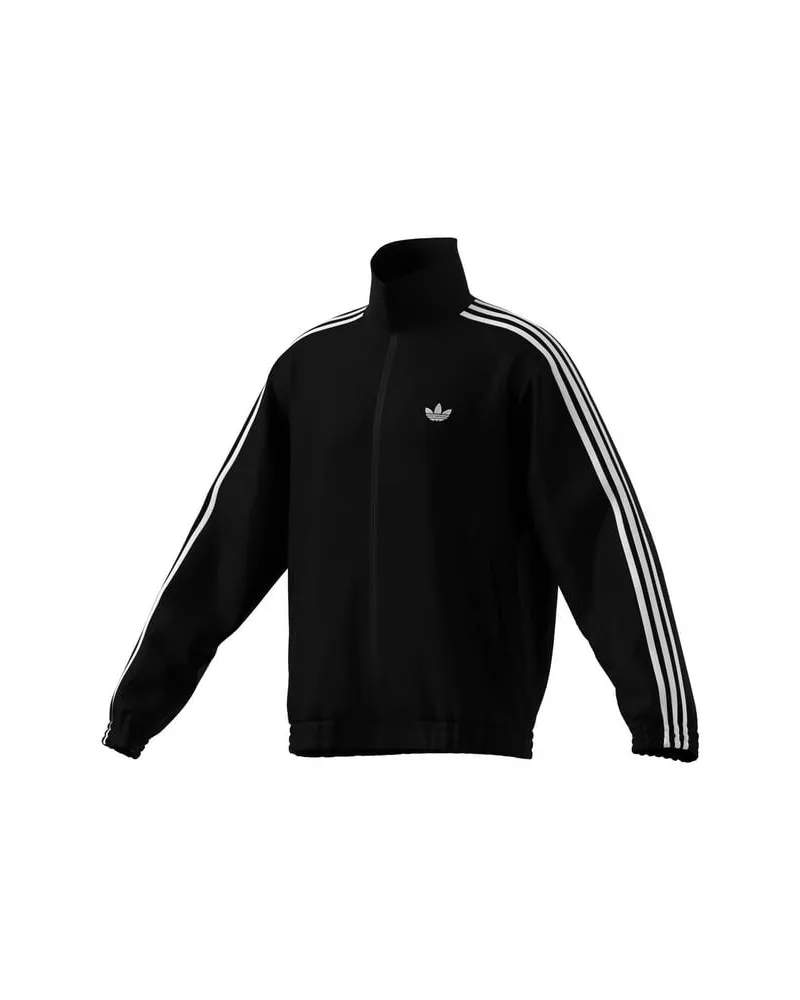 adidas Herren Trainingsjacke FIREBRID WOVEN TRACK TOP Schwarz
