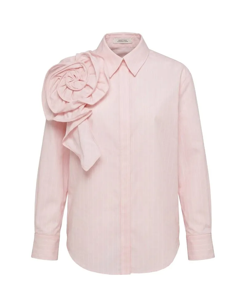 Dorothee Schumacher Damen Bluse STRIPED POWER Rose