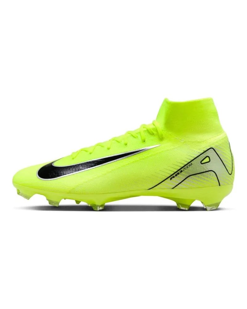 Nike Herren Fußballschuhe Rasen MERCURIAL SUPERFLY 10 PRO FG Grün