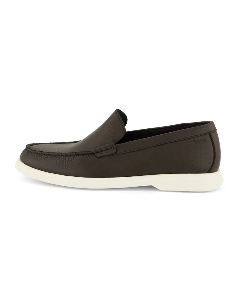 HUGO BOSS Herren Loafer SIENNE_MOCC Braun