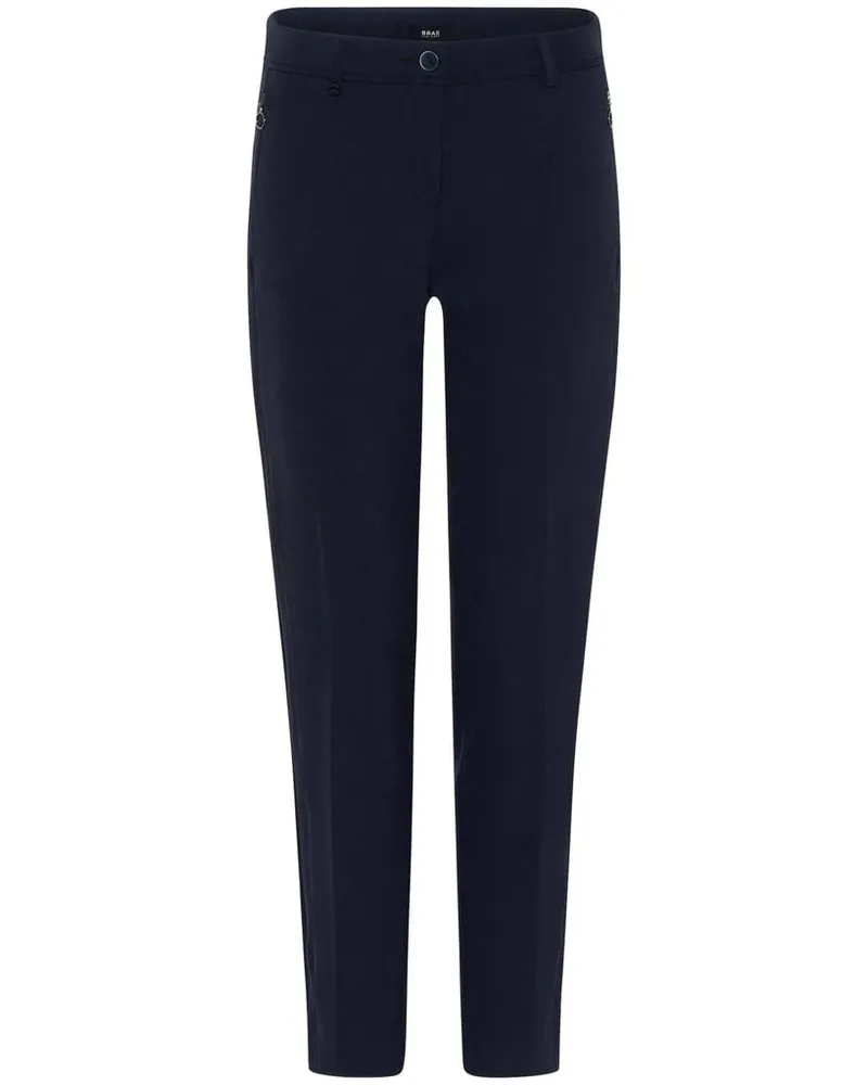 Brax Damen Chinohose STYLE.MARON S Slim Fit Marine