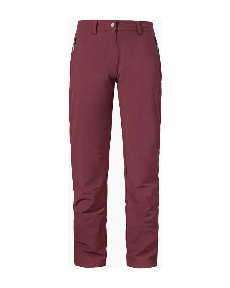 Schöffel Damen Hose ENGADIN WARM Bordeaux
