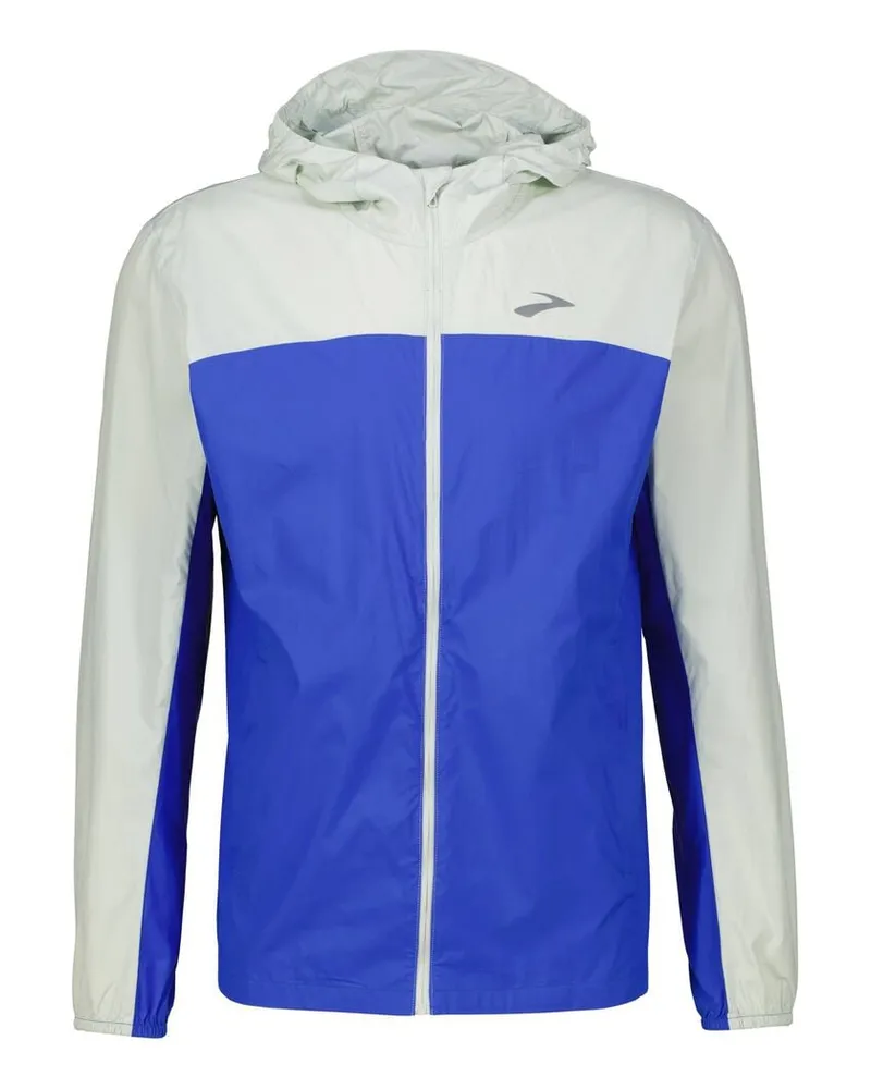 Brooks Herren Laufjacke wasserabweisend und packbar CANOPY 2.0 Blau
