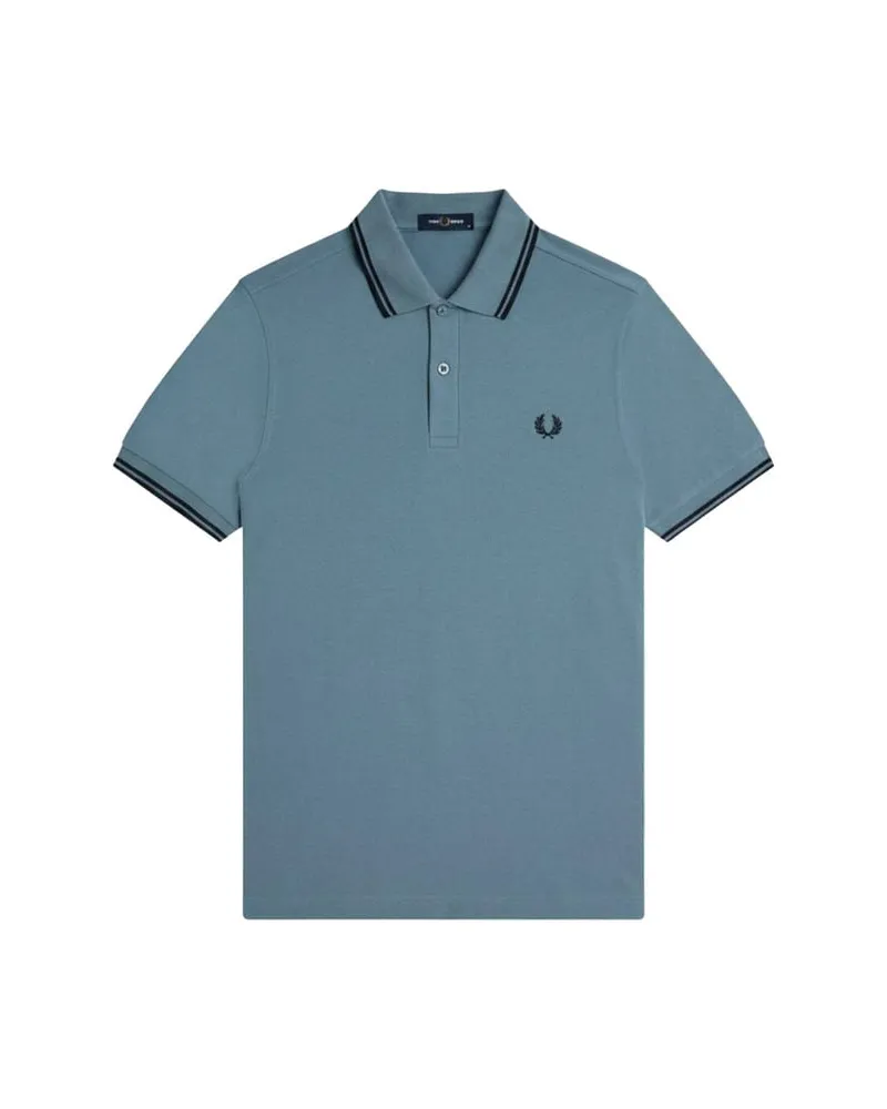 Fred Perry Herren Poloshirt M3600 THE TWIN TIPPED Navy