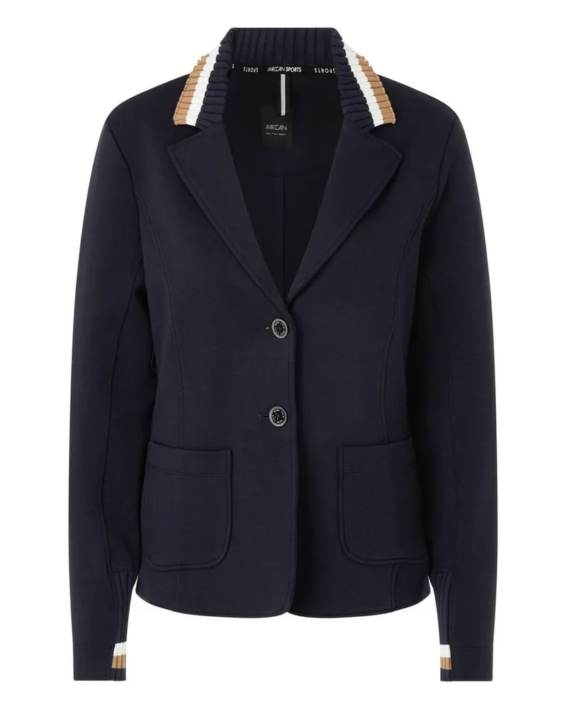 Marc Cain Damen Jerseyblazer Marine