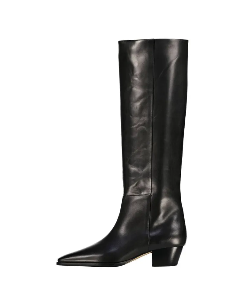 aeyde Damen Stiefel MEDEA CALF LEATHER Schwarz