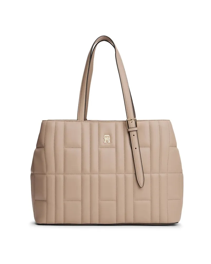 Tommy Hilfiger Damen Shopper TH FEMININE Sand