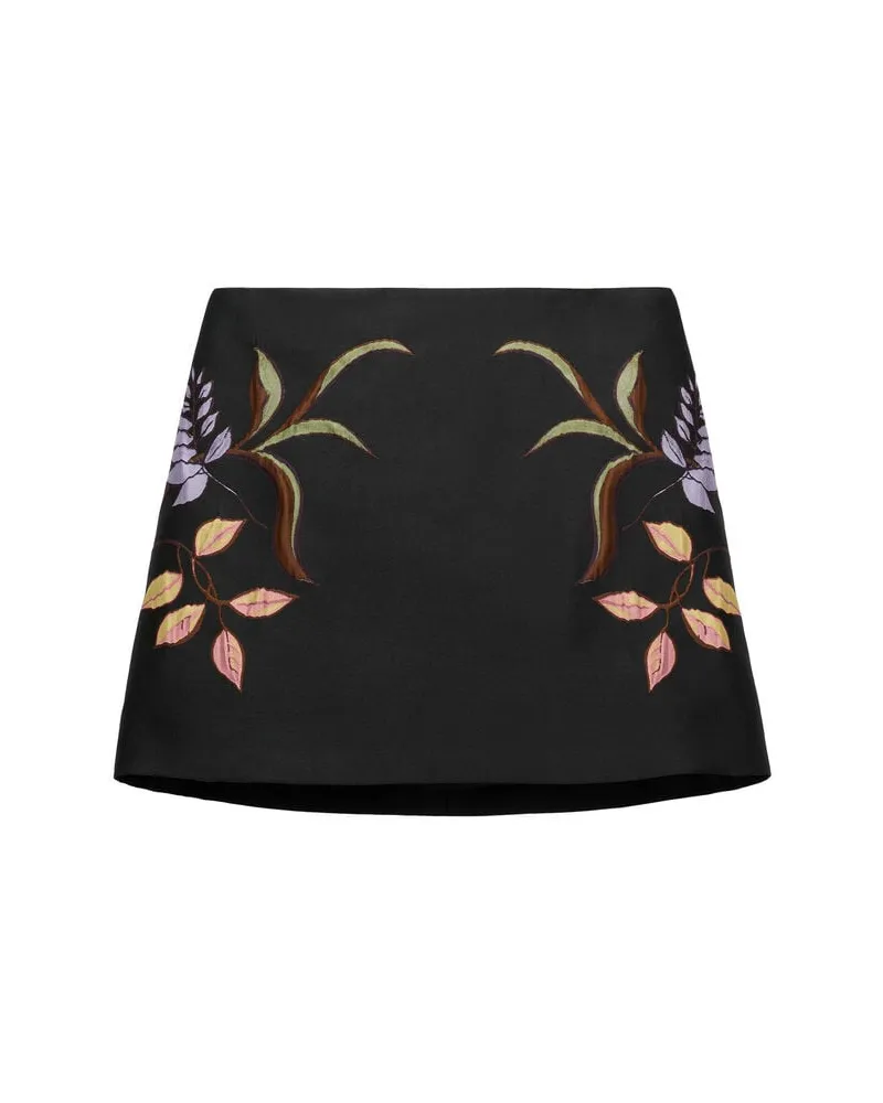 Dorothee Schumacher Damen Minirock SOFT PETAL Schwarz