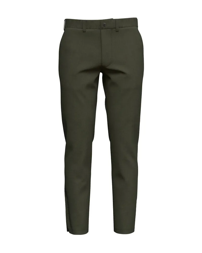 Selected Homme Herren Chinohose SLHSLIM-NEW MILES Slim Fit Oliv