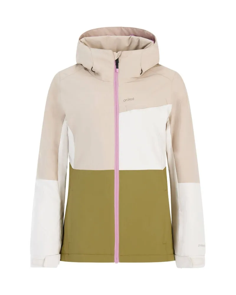Protest Damen Snowjacket PRTSINA Tailored Fit aus Polyester Grün