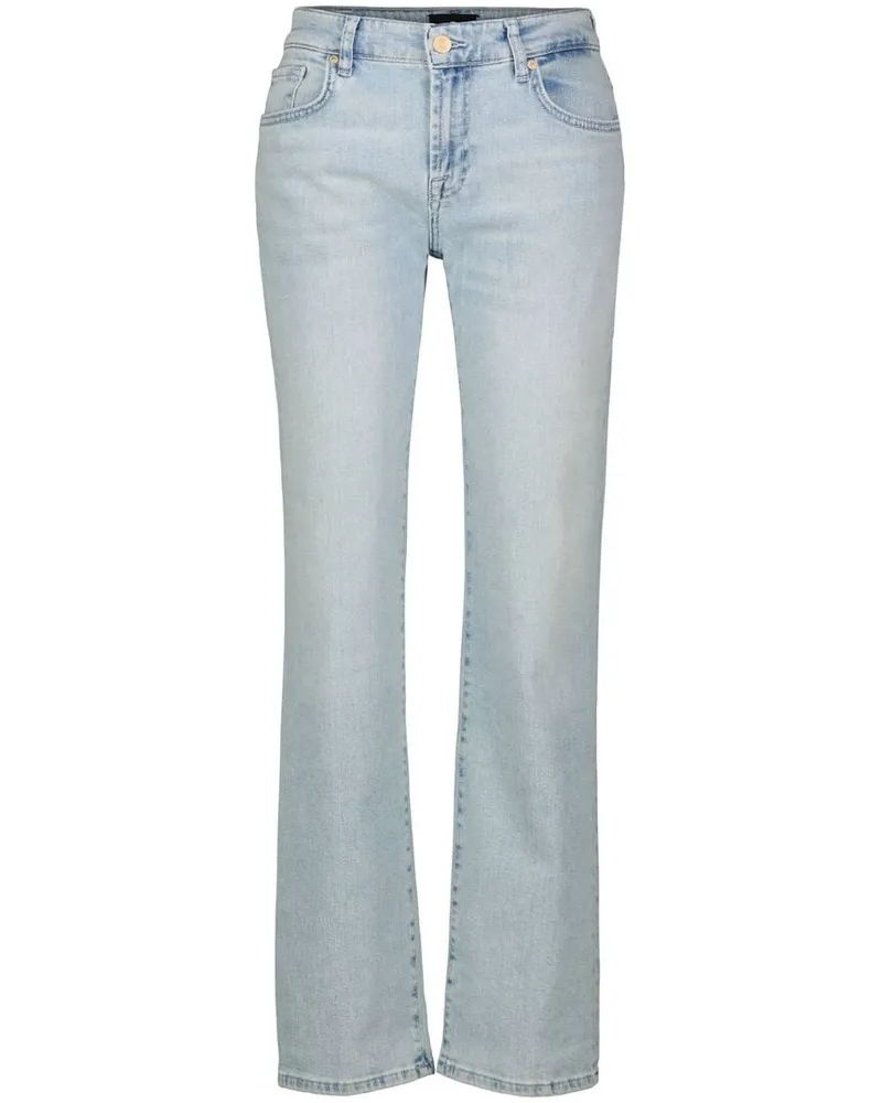 7 for all mankind Damen Jeans CALIE STRAIGHT Stoned