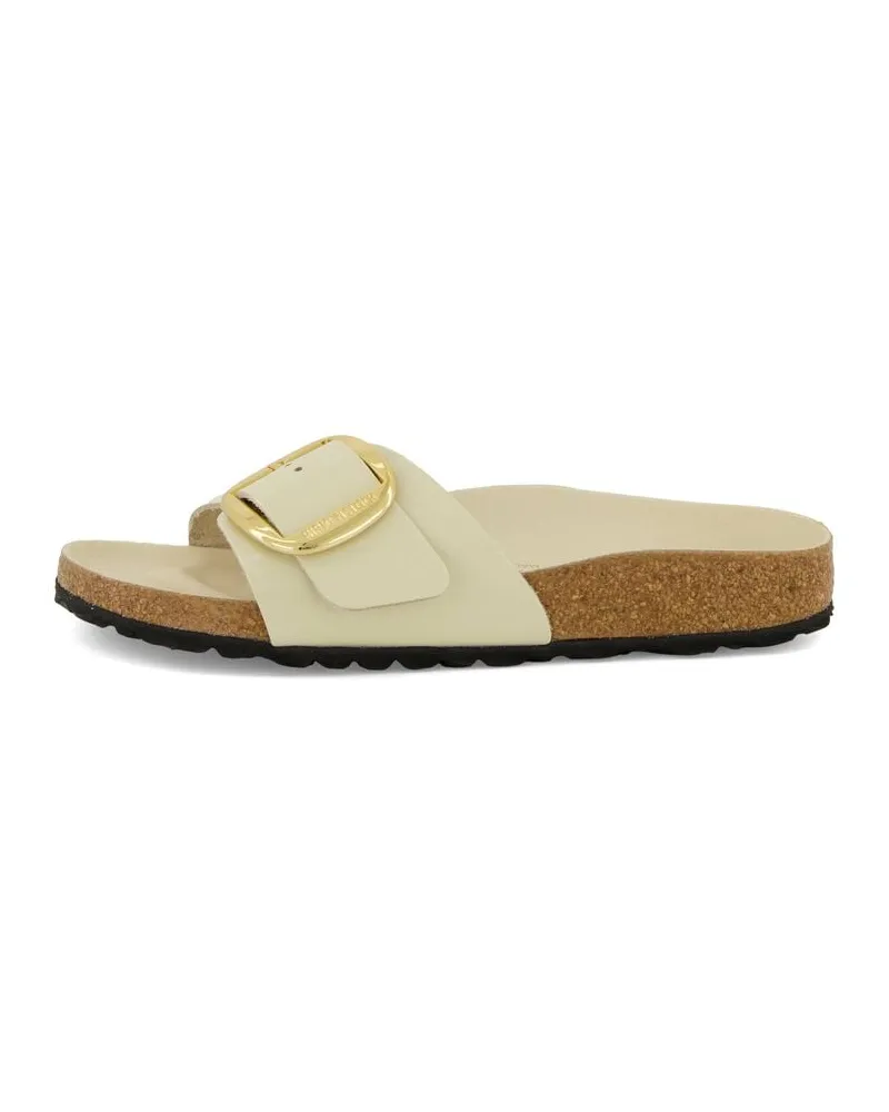 Birkenstock Damen Pantoletten MADRID BIG BUCKLE Offwhite