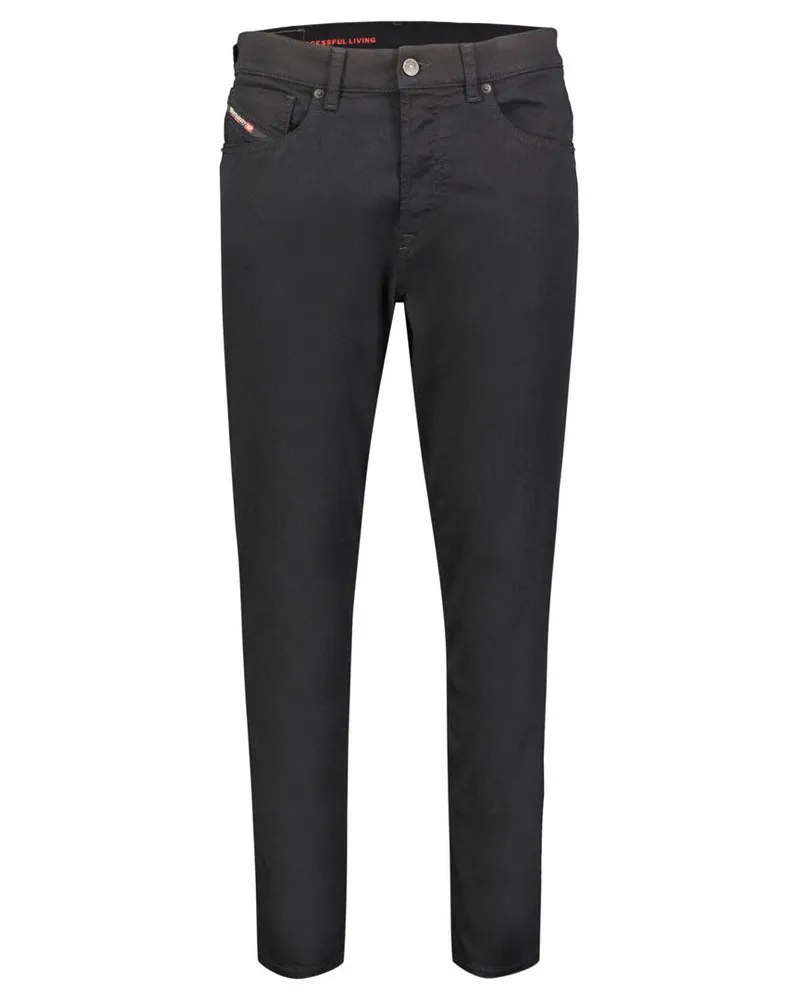 Diesel Herren Jeans 2005 D-FINING 069YP Tapered Fit Black