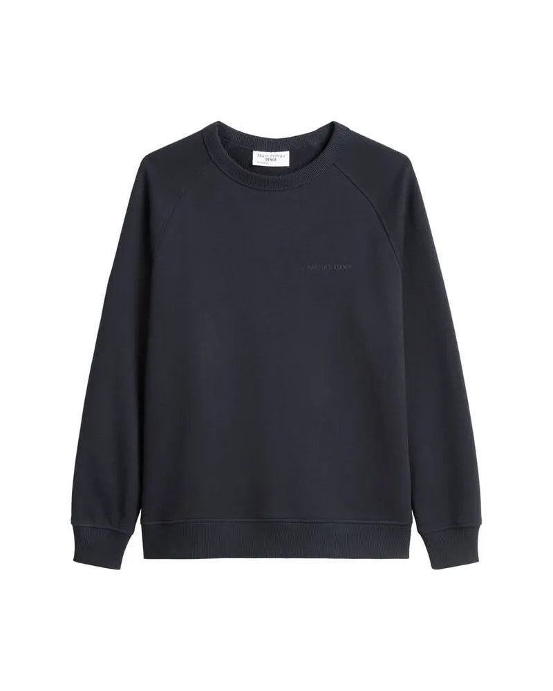 Marc O'Polo Herren Sweatshirt aus Baumwolle Marine