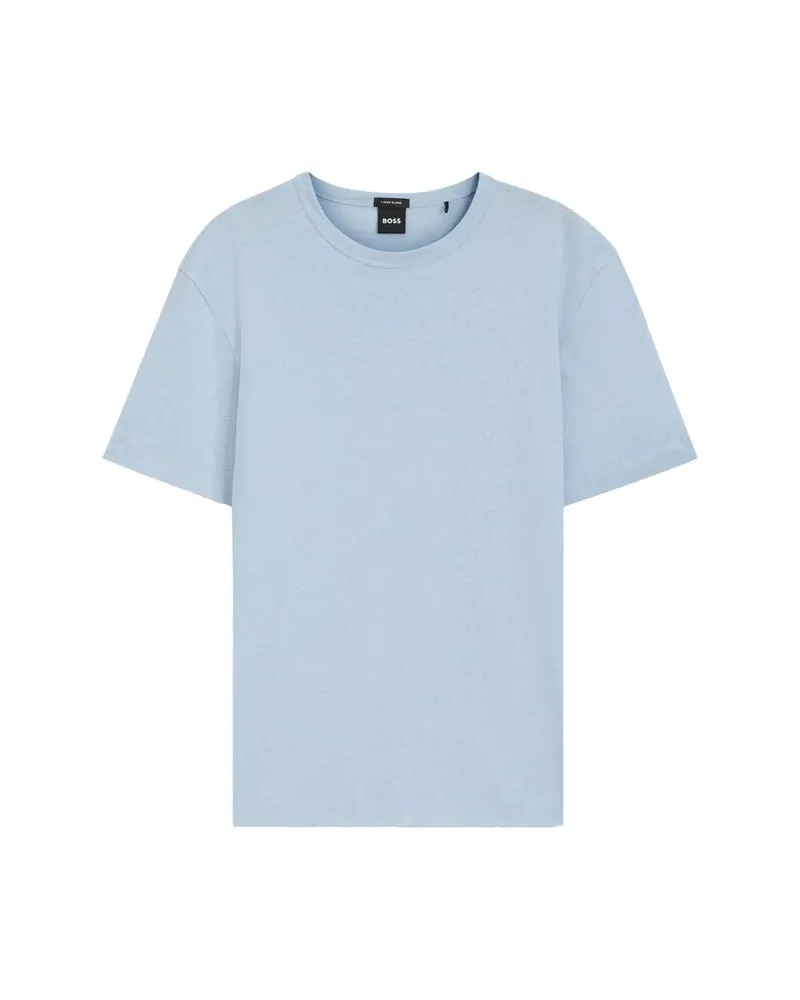 HUGO BOSS Herren T-Shirt H-TAUT Bleu