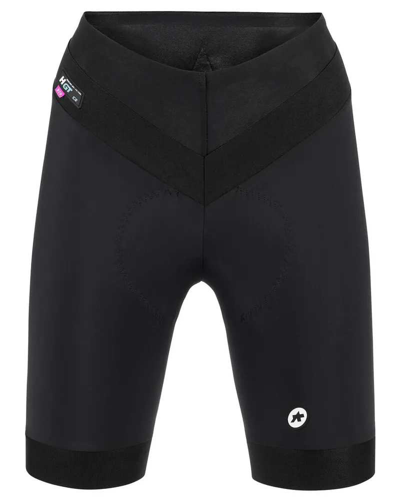 ASSOS Damen Bibshorts UMA GT HALFSHORTS C2 Schwarz