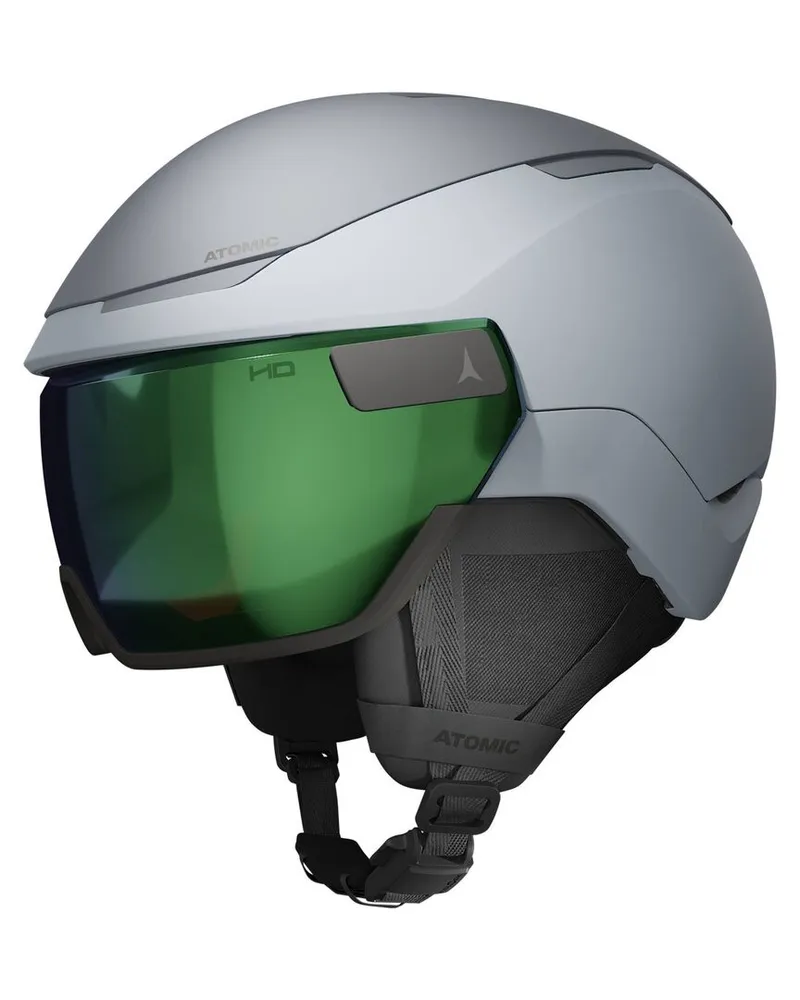 Atomic Skihelm REVENT GT AMID VISOR HD Grau