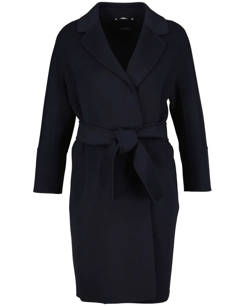 Max Mara Damen Wollmantel ARONA Marine