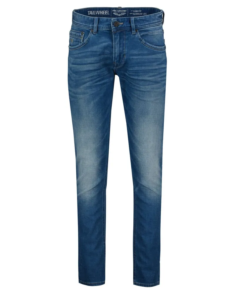 PME Legend Herren Jeans "Tailwheel Soft Mid Blue 605 Bleached