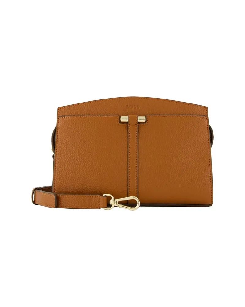 HUGO BOSS Damen Umhängetasche LIDNEY CROSSBODY Braun