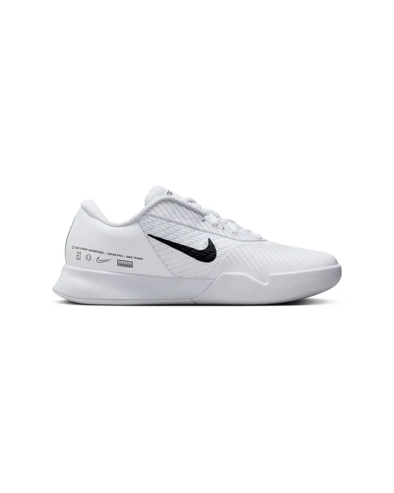 Nike Herren Tennischuhe NIKECOURT AIR ZOOM VAPROR PRO 2 Weiß