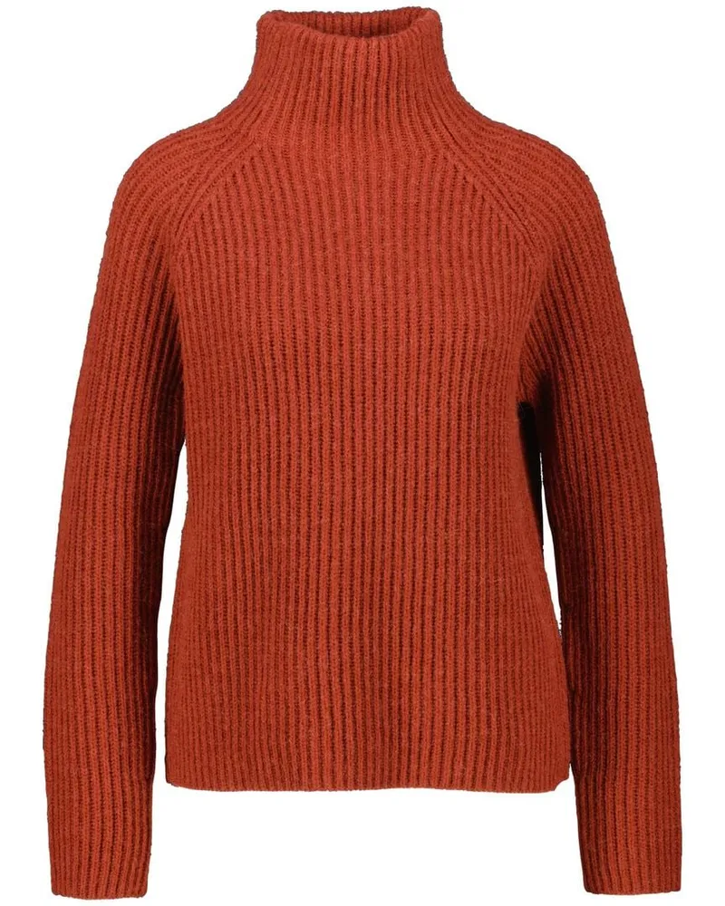 Drykorn Damen Strickpullover mit Wolle und Alpaka ARWEN Rot