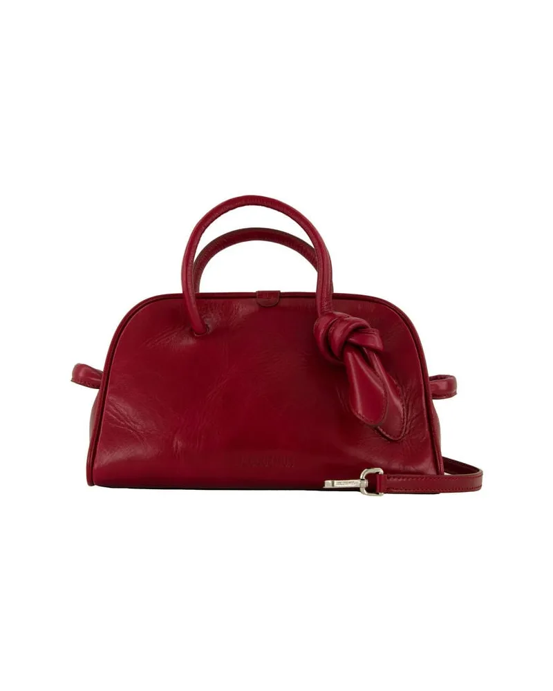 Jacquemus Damen Bowlingtasche TURISMO Bordeaux